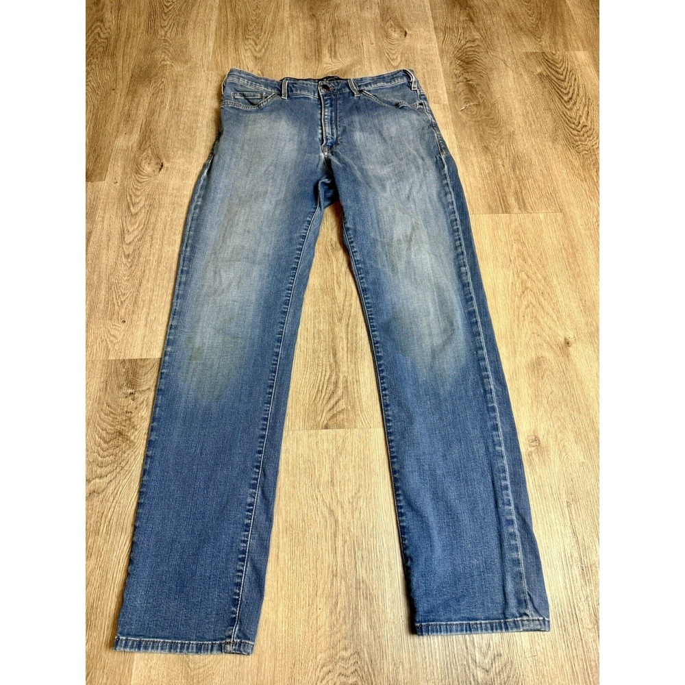 34 Heritage Jeans Mens 38x34 Blue Denim Charisma Comfort Stretch‎ Straight